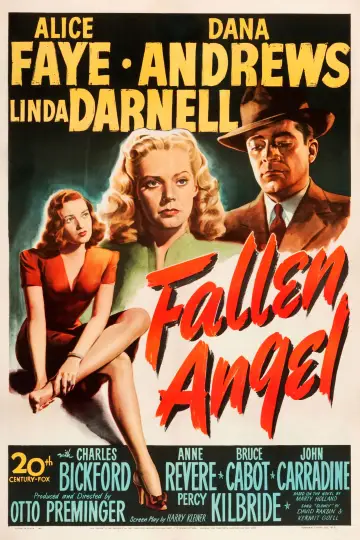 Plakat do filmu "Upadły anioł" #735312