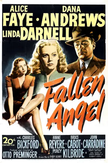 Plakat do filmu "Upadły anioł" #735313