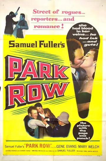 Plakat do filmu "Park Row" #1132311