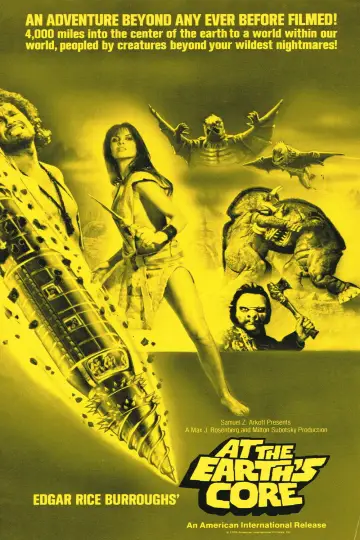 Plakat do filmu "We wnętrzu Ziemi" #1084926