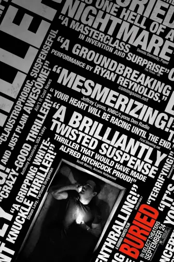 Plakat do filmu "Pogrzebany" #139710