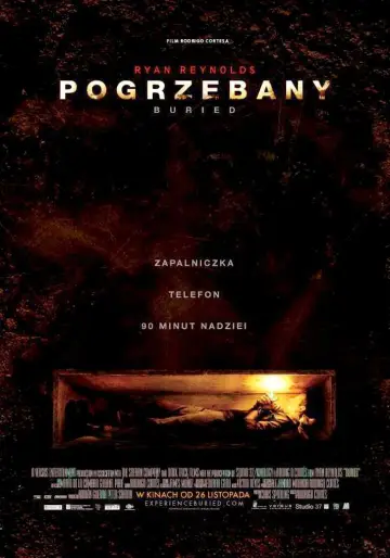 Plakat do filmu "Pogrzebany" #709358