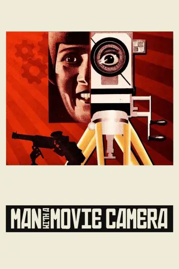 Plakat do filmu "Człowiek z kamerą filmową" #1047720