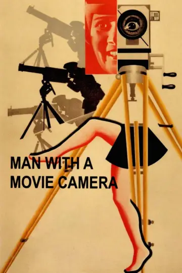 Plakat do filmu "Człowiek z kamerą filmową" #1047727