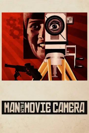Plakat do filmu "Człowiek z kamerą filmową" #1047728