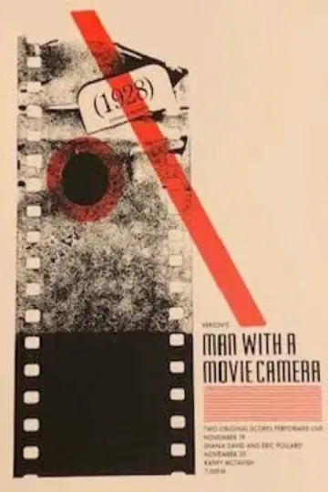 Plakat do filmu "Człowiek z kamerą filmową" #1634274
