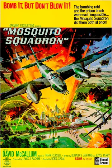 Plakat do filmu "Eskadra Mosquito" #1127088