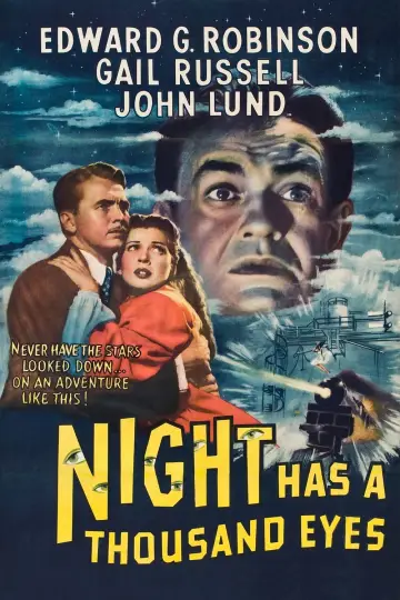 Plakat do filmu "Night Has a Thousand Eyes" #1874335