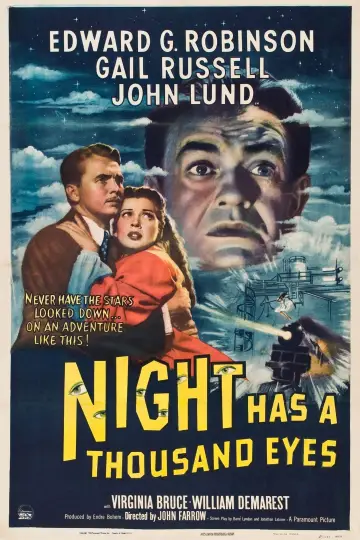 Plakat do filmu "Night Has a Thousand Eyes" #1874336