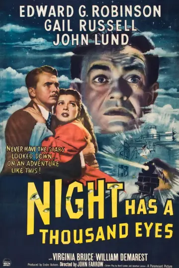 Plakat do filmu "Night Has a Thousand Eyes" #1874348