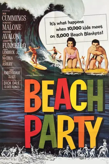 Plakat do filmu "Beach Party" #661366