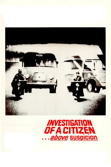 Plakat do filmu "Śledztwo w sprawie obywatela poza wszelkim podejrzeniem" #175934