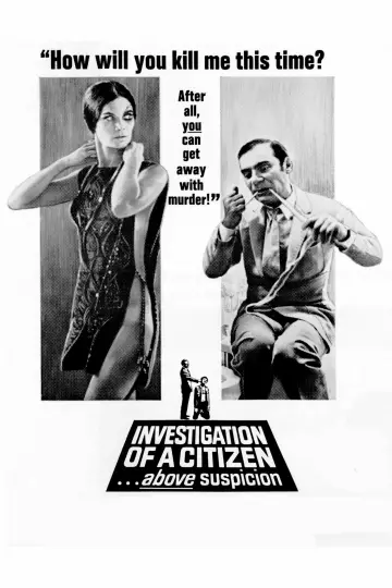 Plakat do filmu "Śledztwo w sprawie obywatela poza wszelkim podejrzeniem" #175944