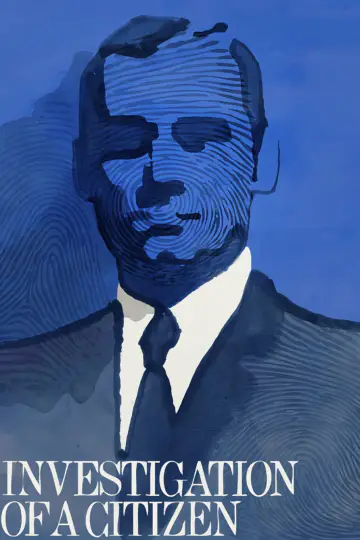 Plakat do filmu "Śledztwo w sprawie obywatela poza wszelkim podejrzeniem" #750010