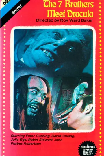 Plakat do filmu "Legenda siedmiu złotych wampirów" #1047093