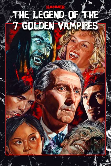 Plakat do filmu "Legenda siedmiu złotych wampirów" #1047094