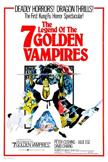 Plakat do filmu "Legenda siedmiu złotych wampirów" #157250