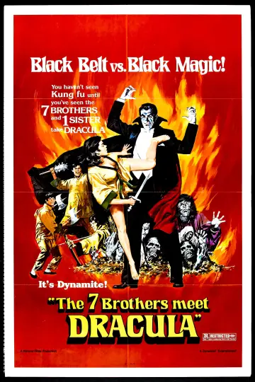 Plakat do filmu "Legenda siedmiu złotych wampirów" #157254