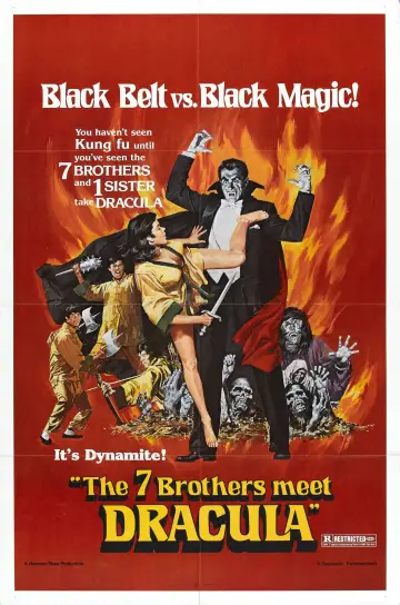Plakat do filmu "Legenda siedmiu złotych wampirów" #157259