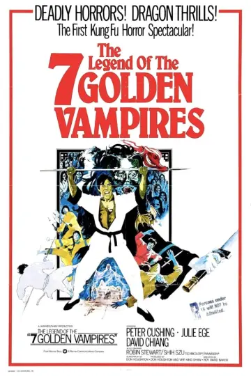Plakat do filmu "Legenda siedmiu złotych wampirów" #408223