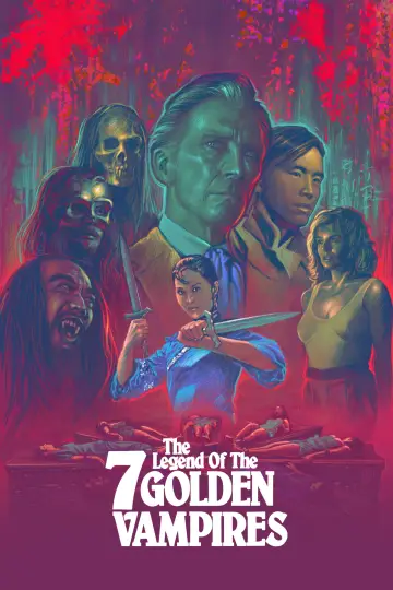 Plakat do filmu "Legenda siedmiu złotych wampirów" #408224