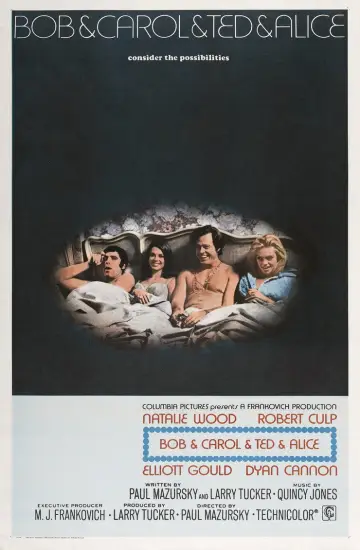 Plakat do filmu "Bob i Carol i Ted i Alice" #1118604