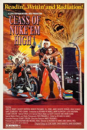 Plakat do filmu "Napromieniowana klasa" #1076486
