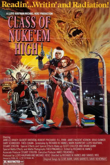 Plakat do filmu "Napromieniowana klasa" #1076488