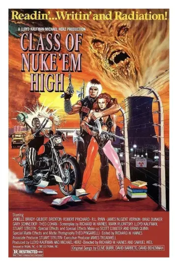 Plakat do filmu "Napromieniowana klasa" #1076492