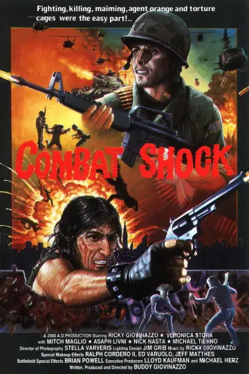 Plakat do filmu "Combat Shock" #1128402