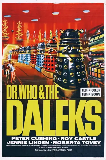 Plakat do filmu "Doktor Who i Dalekowie" #1027613