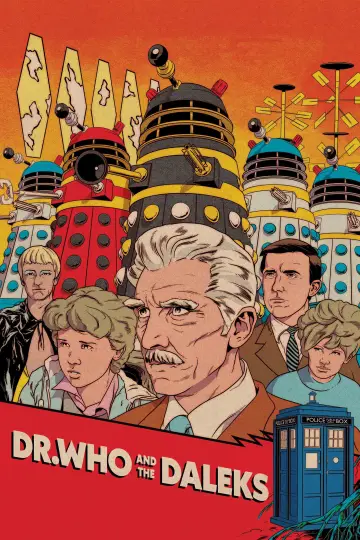Plakat do filmu "Doktor Who i Dalekowie" #1027615