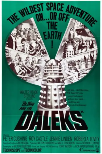 Plakat do filmu "Doktor Who i Dalekowie" #1027616
