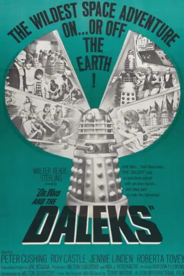 Plakat do filmu "Doktor Who i Dalekowie" #1027619