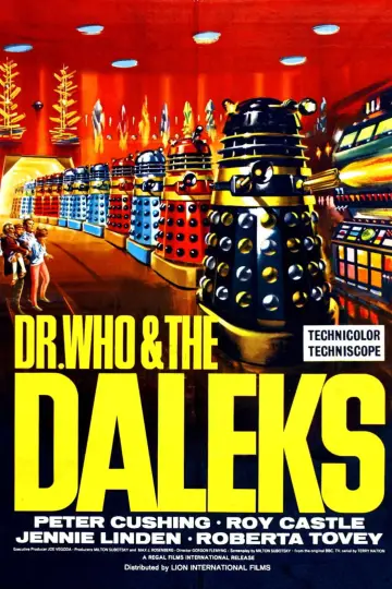 Plakat do filmu "Doktor Who i Dalekowie" #1027621