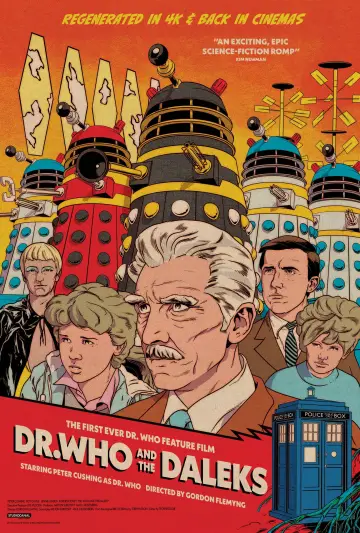 Plakat do filmu "Doktor Who i Dalekowie" #1027622
