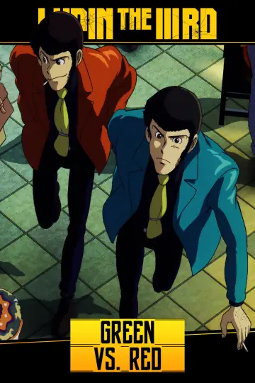 Plakat do filmu "Lupin III: GREEN vs RED" #811304