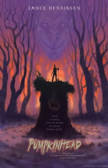 Plakat do filmu "Dyniogłowy" #145366