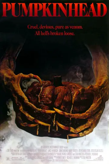 Plakat do filmu "Dyniogłowy" #891036