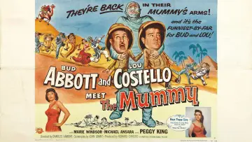 Zasłona do filmu "Abbott i Costello spotykają Mumię" #1082821