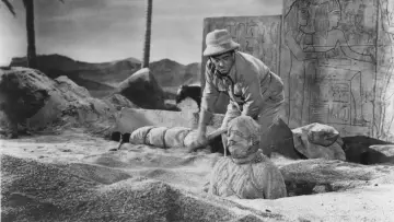 Zasłona do filmu "Abbott i Costello spotykają Mumię" #1082823
