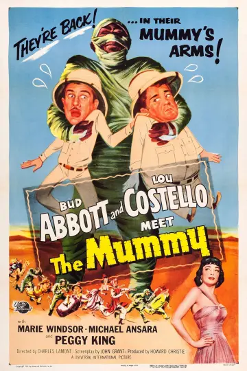 Plakat do filmu "Abbott i Costello spotykają Mumię" #1082834