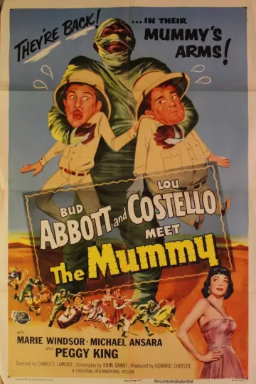 Plakat do filmu "Abbott i Costello spotykają Mumię" #1082838