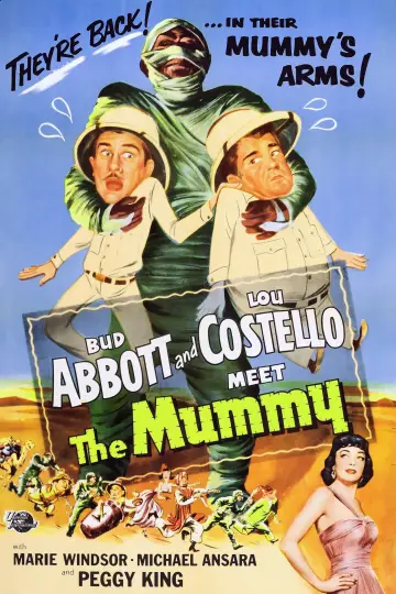 Plakat do filmu "Abbott i Costello spotykają Mumię" #1082840