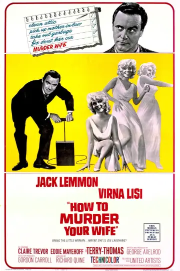 Plakat do filmu "Jak zamordować własną żonę" #1858589