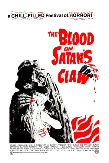 Plakat do filmu "Krew na szponach szatana" #1651458