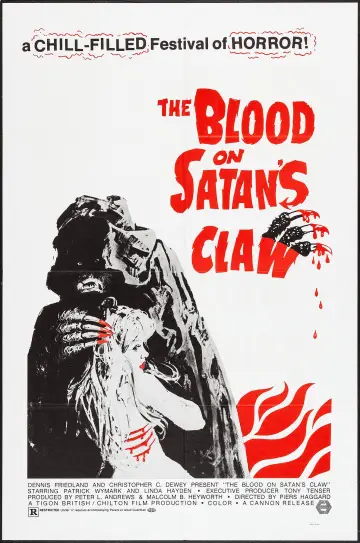 Plakat do filmu "Krew na szponach szatana" #1651459