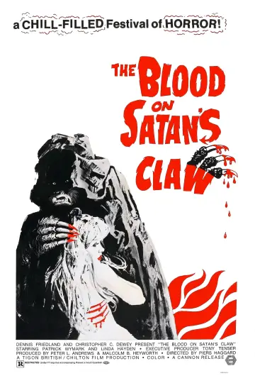 Plakat do filmu "Krew na szponach szatana" #1651462