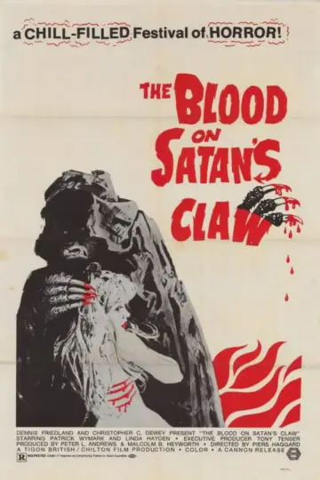 Plakat do filmu "Krew na szponach szatana" #1651473