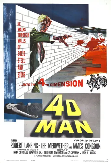 Plakat do filmu "4D Man" #1136542